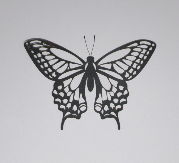 Black Cardstock Butterfly Medium