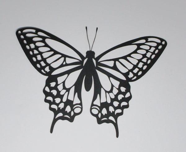Black Cardstock Butterfly Large