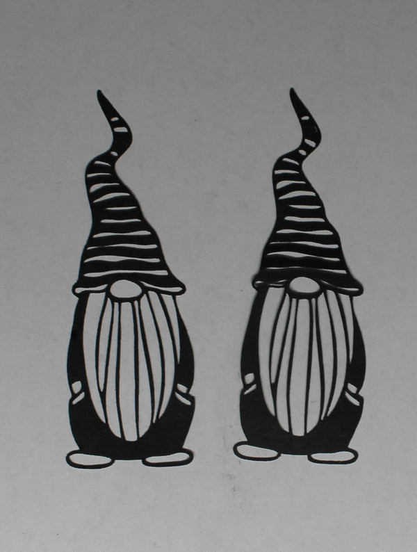 Black Cardstock Mini Gnomes So Cute Pack of 2