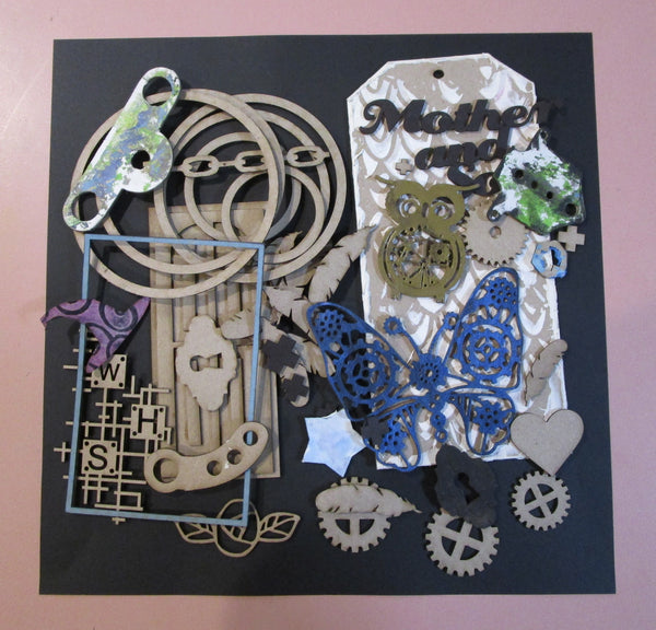 Mixed Media Chipboard Packs From My Bits Box