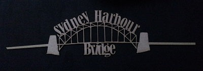 Chipboard Border Sydney Harbour Bridge C