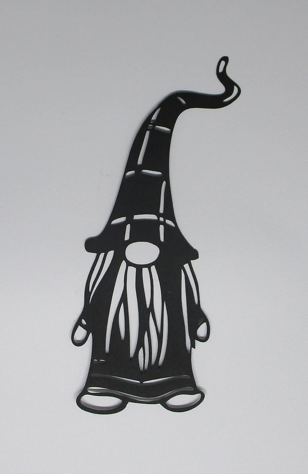 Black Cardstock Christmas Gnome #1