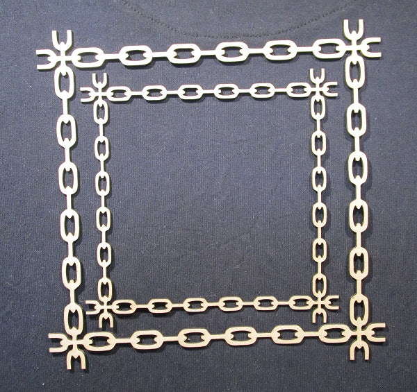 Frame Chain Squares Set of 2