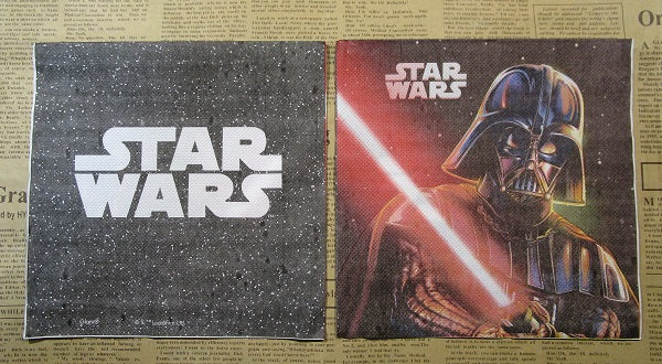 Star wars store napkins