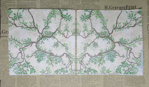 Paper Napkins (Pack of 2) Tree Branches