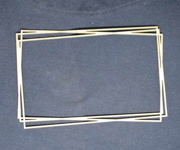 Chipboard Frame Off Set Angles 6 x 4 inch