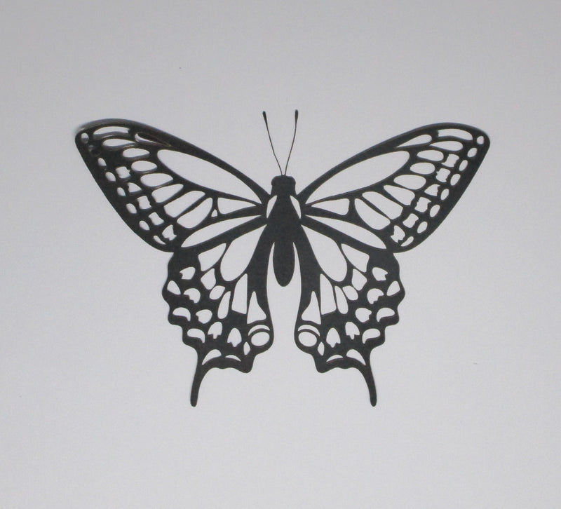 Black Cardstock Butterfly Medium