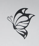 Black Cardstock Butterfly Side View
