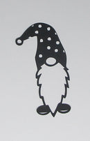 Black Cardstock Mini Gnome with Dots Hat