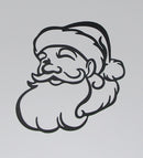 Black Cardstock Santa Ho Ho HO