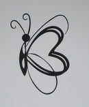 Black Cardstock Butterfly Simple Loopy