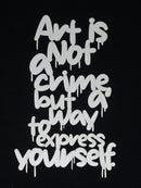 White Cardstock Word Art is not a crime but a way to express yourself