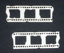 White Cardstock Distress Film Strip Mini