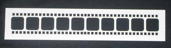 White Cardstock Film Strip