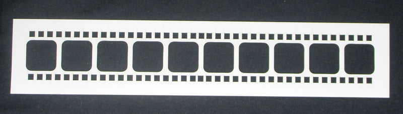 White Cardstock Film Strip