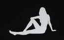 White Cardstock Lading Sitting on Floor.