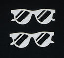White Cardstock Sunglasses Pack of 2