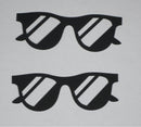 Black Cardstock Sunglasses Pack of 2