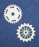 Kraft Cardstock Cogs Sprocket and Dash Pack of 2
