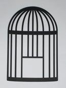 Black Cardstock Bird Cage Jumbo
