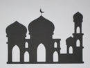 Black Cardstock Moroccan Inspired Bulding