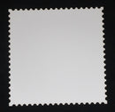 White Cardstock Postage Stamp Card Fronts