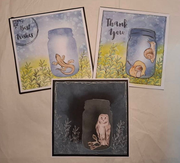 Things in Jars Class Cardmaking Kit