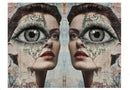 Acetate Transparency Coloured Fantasy Face My Weird Eye