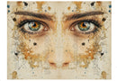 Acetate Transparency Coloured Fantasy Face Eye See you