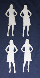 Chipboard Girls Hands on Hips Medium