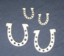 Chipboard Horse Shoes (Pack of 4)