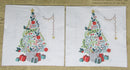 Paper Napkins (Pack of 2) Christmas Tree Presents Pine Leaves Lights