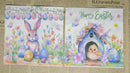 Paper Napkins (Pack of 2) Happy Easter Bunny Rabbit and Chick Easter Eggs