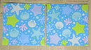 Paper Napkins (Pack of 2) Sea Shell Star Fish Under the Sea Seagrass