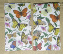 Paper Napkins (Pack of 2) Butterfly Orange Yellow Pink