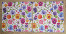 Paper Napkins (Pack of 2) Coloured Pansy on Vines