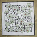 Paper Napkins (Pack of 2) Flower Collage Cream and Black