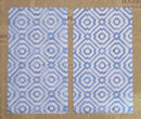 Paper Napkins (Pack of 2) Watercolour Geometric Tile Design