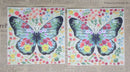 Paper Napkins (Pack of 2) Cocktail Butterfly with Flowers and Patterns