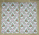 Paper Napkins (Pack of 2) Holy Sprigs on a Diamond Pattern