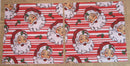 Paper Napkins (Pack of 2) Santa Face with Stripes.