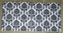 Paper Napkins (Pack of 2) Black Demask