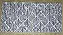 Paper Napkins (Pack of 2) Black and White Abstract Leaves