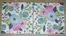 Paper Napkins (Pack of 2) Pink Blue Abstract Flowers Foliage Leaves