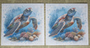 Paper Napkins (Pack of 2) Turtle Swimming with Rocks under the Sea