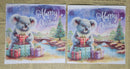 Paper Napkins (Pack of 2) Happy Christmas Australia Koala