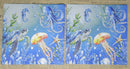 Paper Napkins (Pack of 2) Under the Sea Turtle Octopus Jellyfish Coral Starfish