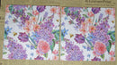 Paper Napkins (Pack of 2) Floral Bouquet Purple and Orange Flowers