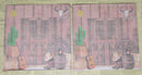 Paper Napkins (Pack of 2) Cowboy Barn Door Guitar Western Scene
