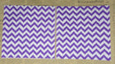 Paper Napkins (Pack of 2) Purple Chevron Zig Zags
